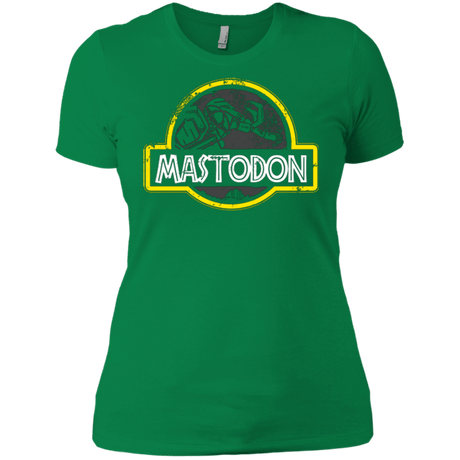 T-Shirts Kelly Green / X-Small Jurassic Power Black Women's Premium T-Shirt