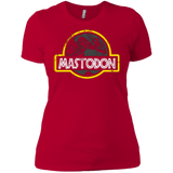 T-Shirts Red / X-Small Jurassic Power Black Women's Premium T-Shirt