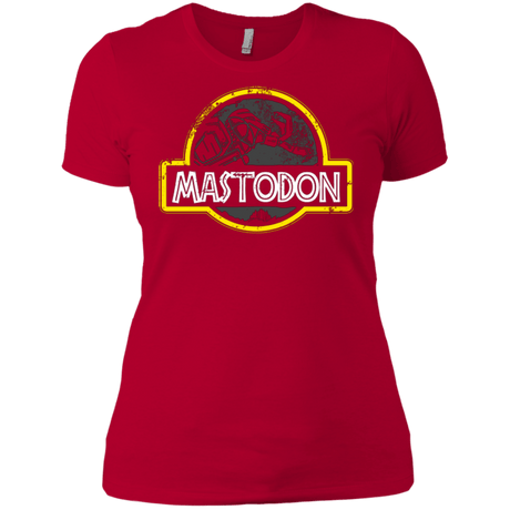 T-Shirts Red / X-Small Jurassic Power Black Women's Premium T-Shirt