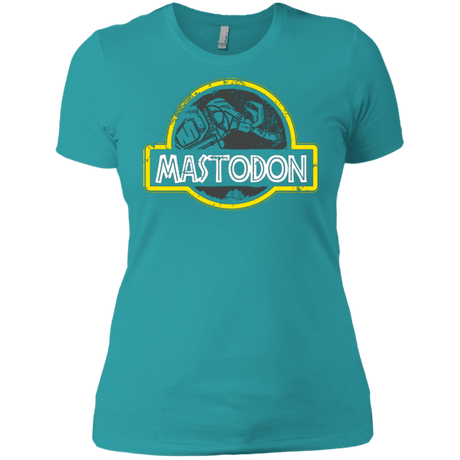 T-Shirts Tahiti Blue / X-Small Jurassic Power Black Women's Premium T-Shirt