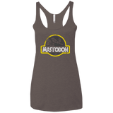 T-Shirts Macchiato / X-Small Jurassic Power Black Women's Triblend Racerback Tank