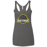 T-Shirts Premium Heather / X-Small Jurassic Power Black Women's Triblend Racerback Tank