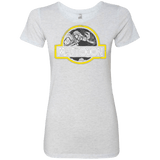 T-Shirts Heather White / Small Jurassic Power Black Women's Triblend T-Shirt