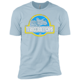 T-Shirts Light Blue / YXS Jurassic Power Blue Boys Premium T-Shirt