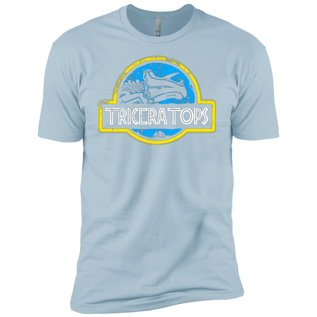 T-Shirts Light Blue / YXS Jurassic Power Blue Boys Premium T-Shirt