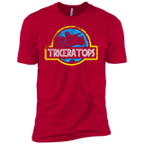 T-Shirts Red / YXS Jurassic Power Blue Boys Premium T-Shirt