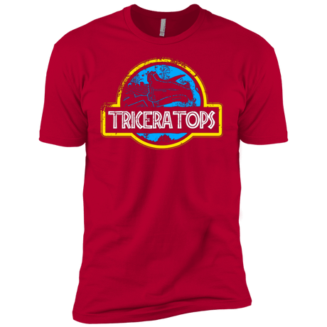 T-Shirts Red / YXS Jurassic Power Blue Boys Premium T-Shirt