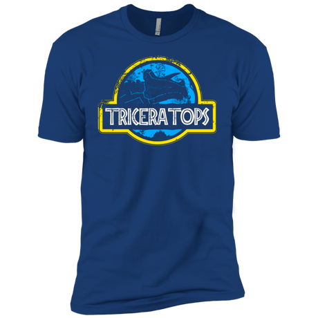 T-Shirts Royal / YXS Jurassic Power Blue Boys Premium T-Shirt