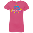 T-Shirts Hot Pink / YXS Jurassic Power Blue Girls Premium T-Shirt