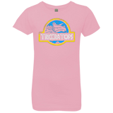 T-Shirts Light Pink / YXS Jurassic Power Blue Girls Premium T-Shirt