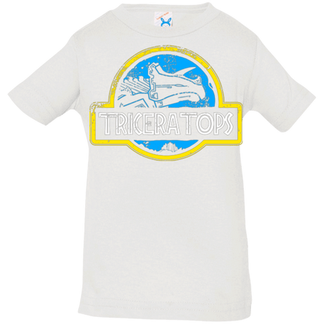 T-Shirts White / 6 Months Jurassic Power Blue Infant Premium T-Shirt