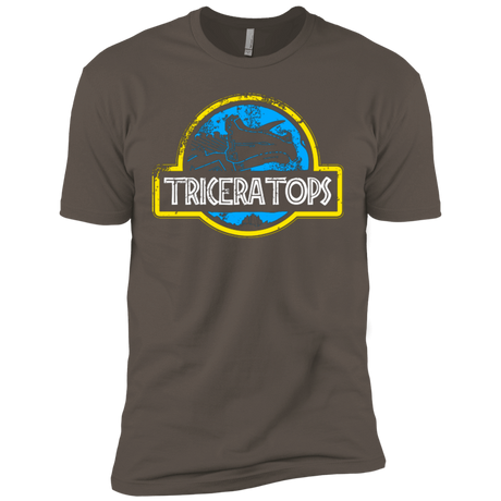 T-Shirts Warm Grey / X-Small Jurassic Power Blue Men's Premium T-Shirt