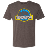 T-Shirts Macchiato / Small Jurassic Power Blue Men's Triblend T-Shirt