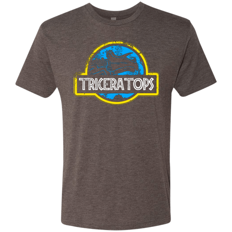 T-Shirts Macchiato / Small Jurassic Power Blue Men's Triblend T-Shirt