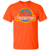 T-Shirts Orange / Small Jurassic Power Blue T-Shirt