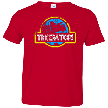 T-Shirts Red / 2T Jurassic Power Blue Toddler Premium T-Shirt