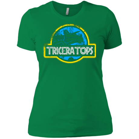 T-Shirts Kelly Green / X-Small Jurassic Power Blue Women's Premium T-Shirt