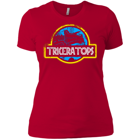 T-Shirts Red / X-Small Jurassic Power Blue Women's Premium T-Shirt