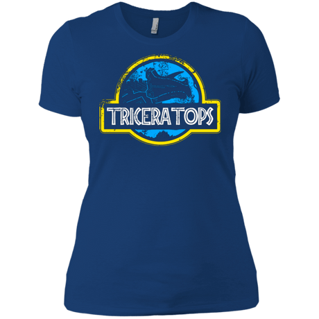 T-Shirts Royal / X-Small Jurassic Power Blue Women's Premium T-Shirt