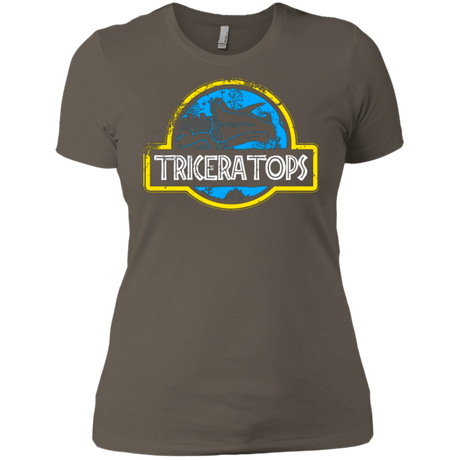 T-Shirts Warm Grey / X-Small Jurassic Power Blue Women's Premium T-Shirt