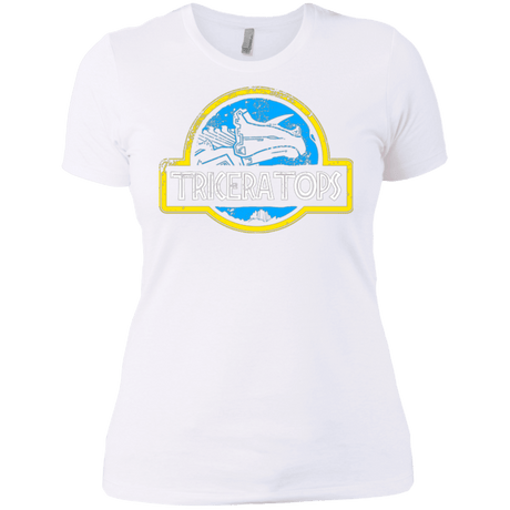 T-Shirts White / X-Small Jurassic Power Blue Women's Premium T-Shirt