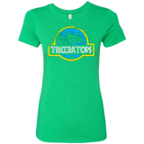 T-Shirts Envy / Small Jurassic Power Blue Women's Triblend T-Shirt