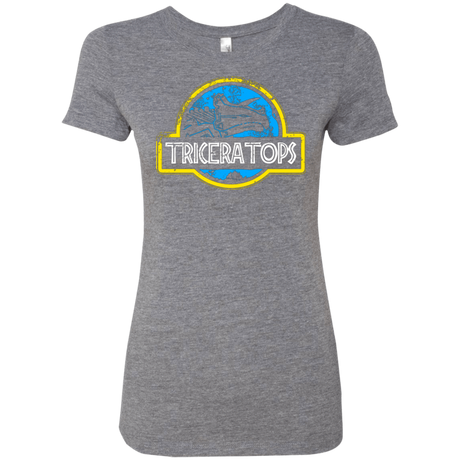 T-Shirts Premium Heather / Small Jurassic Power Blue Women's Triblend T-Shirt
