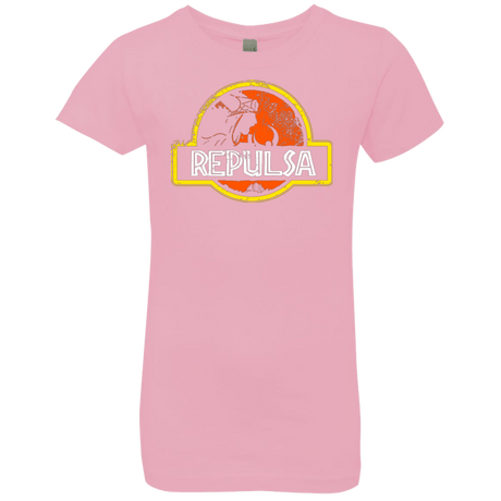 T-Shirts Light Pink / YXS Jurassic Power Evil Girls Premium T-Shirt