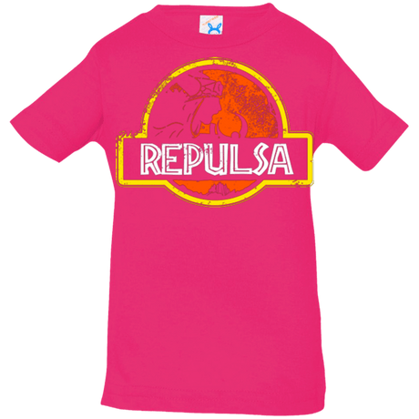 T-Shirts Hot Pink / 6 Months Jurassic Power Evil Infant Premium T-Shirt