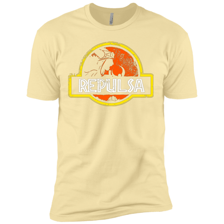 T-Shirts Banana Cream / X-Small Jurassic Power Evil Men's Premium T-Shirt