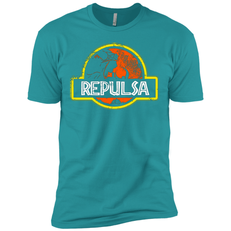 T-Shirts Tahiti Blue / X-Small Jurassic Power Evil Men's Premium T-Shirt