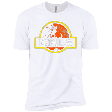 T-Shirts White / X-Small Jurassic Power Evil Men's Premium T-Shirt