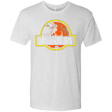 T-Shirts Heather White / Small Jurassic Power Evil Men's Triblend T-Shirt