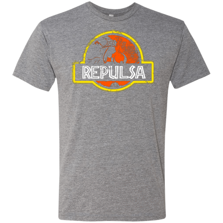 T-Shirts Premium Heather / Small Jurassic Power Evil Men's Triblend T-Shirt