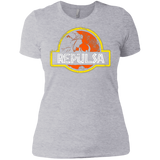 T-Shirts Heather Grey / X-Small Jurassic Power Evil Women's Premium T-Shirt