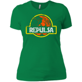 T-Shirts Kelly Green / X-Small Jurassic Power Evil Women's Premium T-Shirt