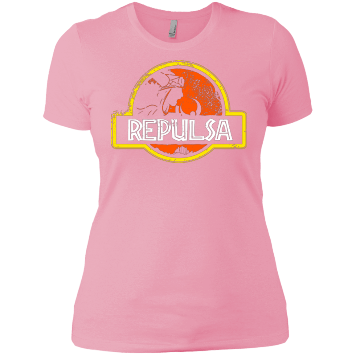 T-Shirts Light Pink / X-Small Jurassic Power Evil Women's Premium T-Shirt