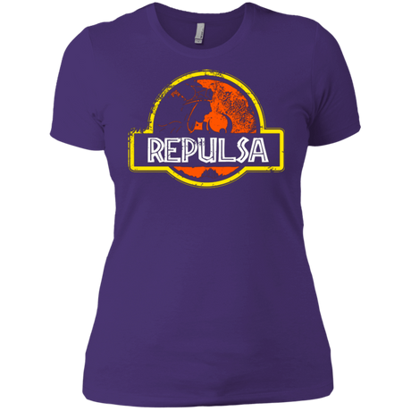 T-Shirts Purple / X-Small Jurassic Power Evil Women's Premium T-Shirt