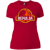 T-Shirts Red / X-Small Jurassic Power Evil Women's Premium T-Shirt