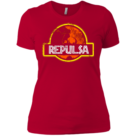 T-Shirts Red / X-Small Jurassic Power Evil Women's Premium T-Shirt
