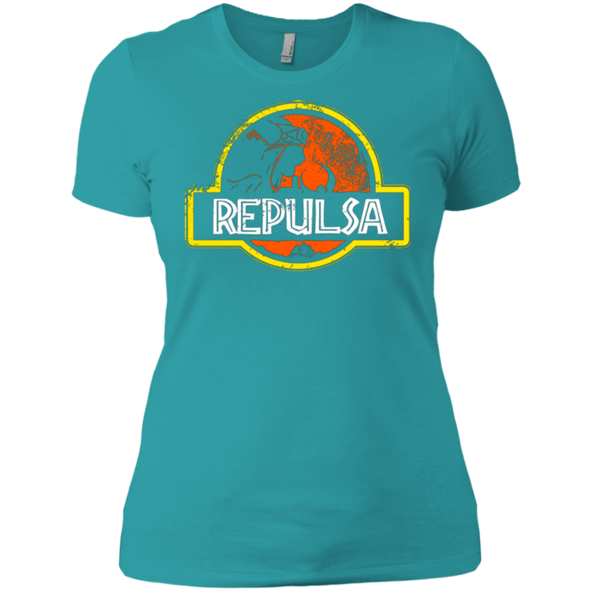 T-Shirts Tahiti Blue / X-Small Jurassic Power Evil Women's Premium T-Shirt