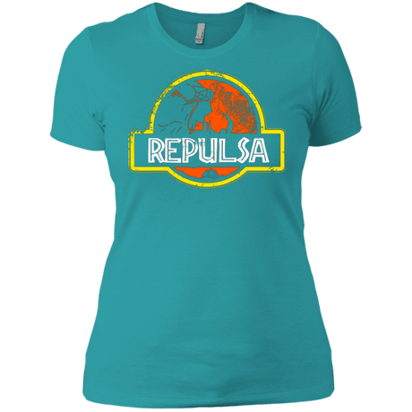 T-Shirts Tahiti Blue / X-Small Jurassic Power Evil Women's Premium T-Shirt