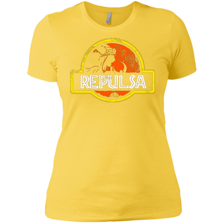 T-Shirts Vibrant Yellow / X-Small Jurassic Power Evil Women's Premium T-Shirt