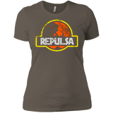 T-Shirts Warm Grey / X-Small Jurassic Power Evil Women's Premium T-Shirt