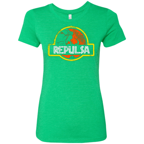 T-Shirts Envy / Small Jurassic Power Evil Women's Triblend T-Shirt