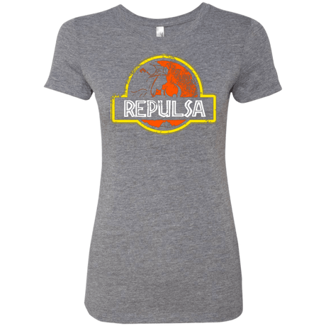 T-Shirts Premium Heather / Small Jurassic Power Evil Women's Triblend T-Shirt