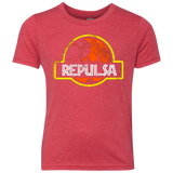 T-Shirts Vintage Red / YXS Jurassic Power Evil Youth Triblend T-Shirt