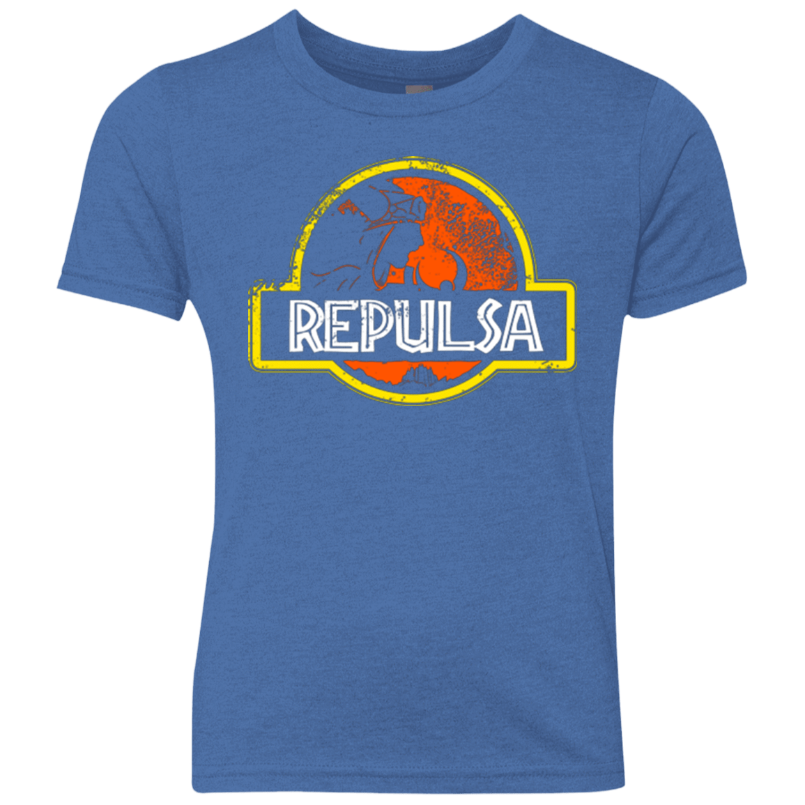 T-Shirts Vintage Royal / YXS Jurassic Power Evil Youth Triblend T-Shirt