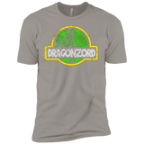 T-Shirts Light Grey / YXS Jurassic Power Green Boys Premium T-Shirt