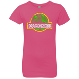 T-Shirts Hot Pink / YXS Jurassic Power Green Girls Premium T-Shirt